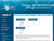 Tablet Screenshot of diamonddreamusa.com